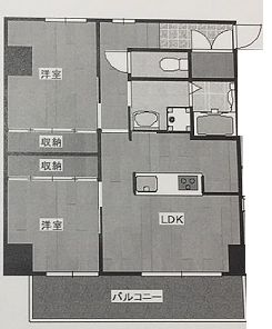 物件○○の間取り図