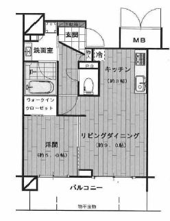 物件○○の間取り図