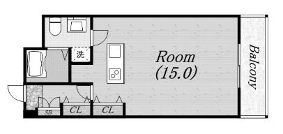 物件○○の間取り図