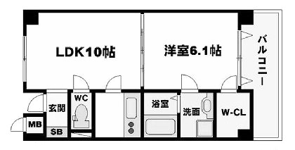 物件○○の間取り図