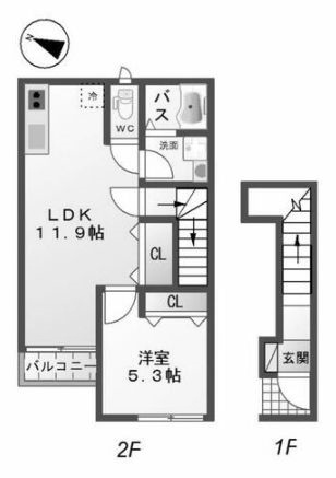 物件○○の間取り図