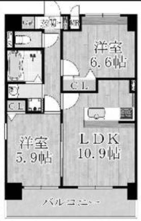 物件○○の間取り図