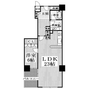 物件○○の間取り図