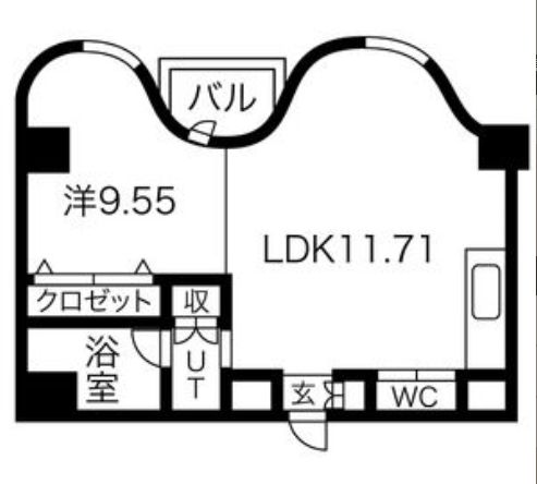 物件○○の間取り図