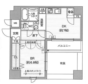 物件○○の間取り図