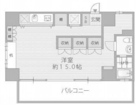 物件○○の間取り図