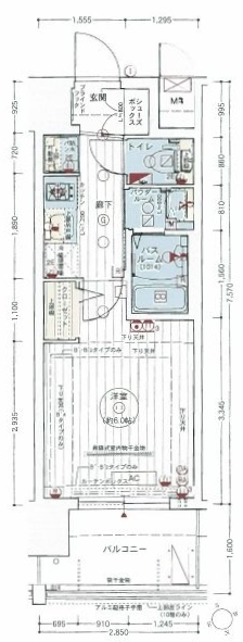 物件○○の間取り図