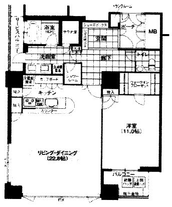 物件○○の間取り図