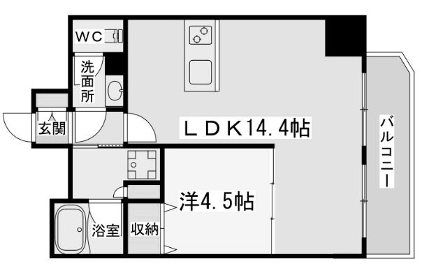 物件○○の間取り図