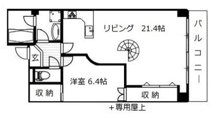 物件○○の間取り図