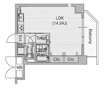 物件○○の間取り図