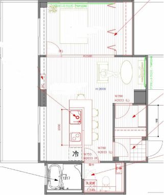 物件○○の間取り図