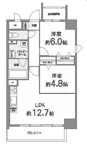 物件○○の間取り図