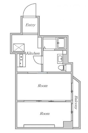 物件○○の間取り図