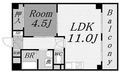 物件○○の間取り図