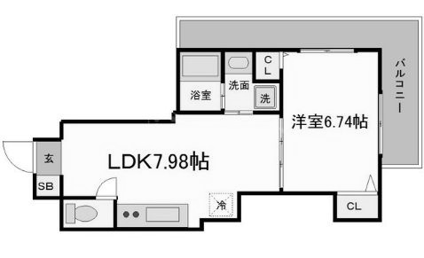 物件○○の間取り図