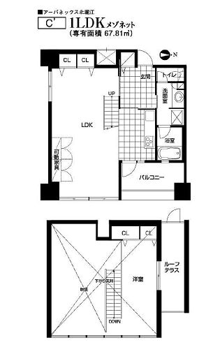 物件○○の間取り図