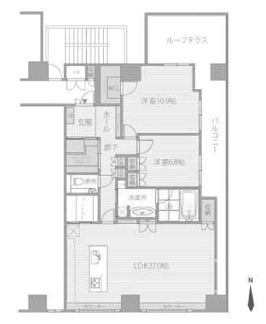 物件○○の間取り図