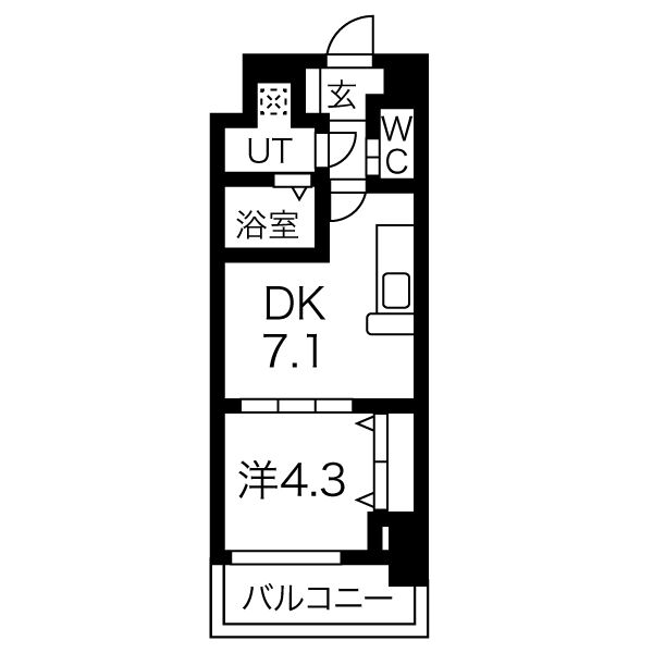 物件○○の間取り図