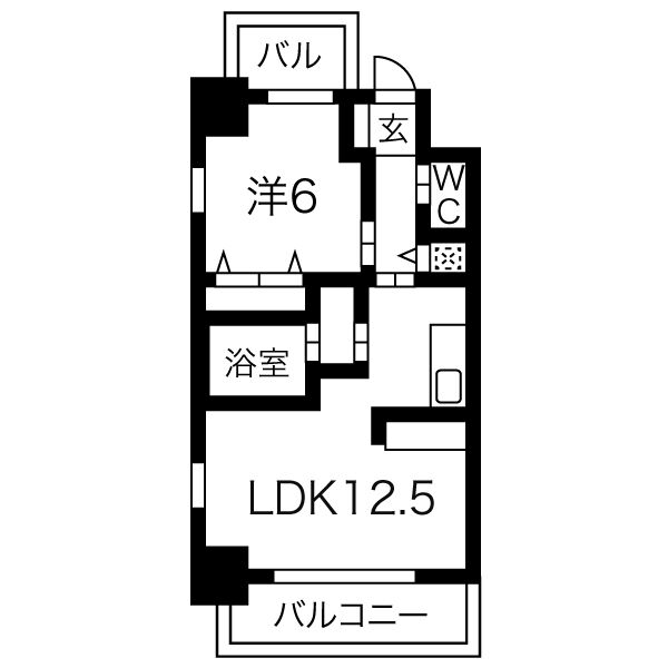 物件○○の間取り図