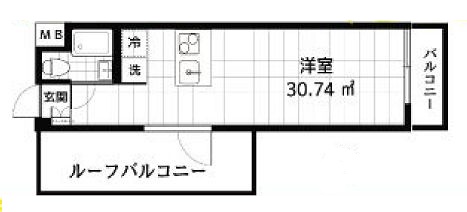 物件○○の間取り図