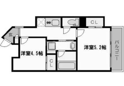 物件○○の間取り図