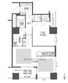 物件○○の間取り図