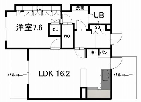 物件○○の間取り図