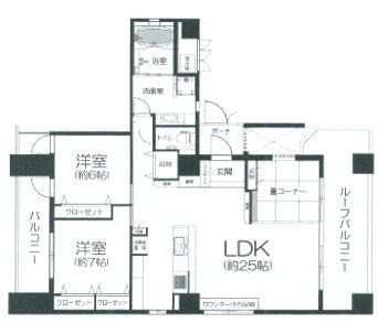 物件○○の間取り図