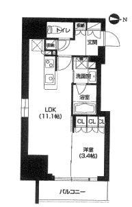 物件○○の間取り図