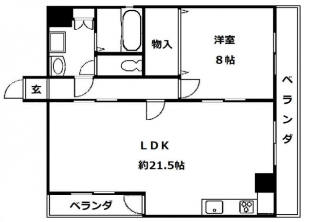 物件○○の間取り図