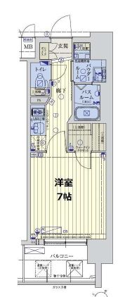 物件○○の間取り図