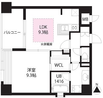 物件○○の間取り図