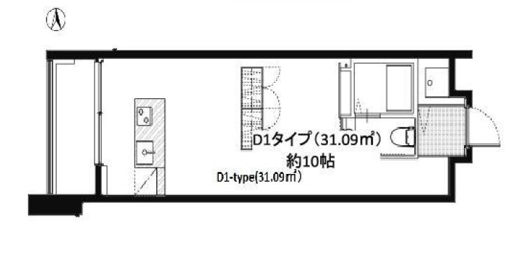 物件○○の間取り図