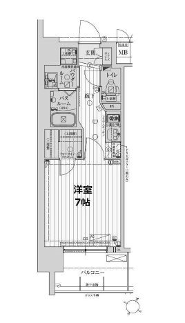 物件○○の間取り図