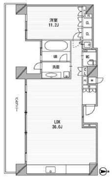 物件○○の間取り図