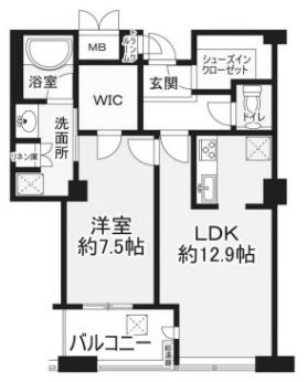 物件○○の間取り図