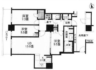 物件○○の間取り図