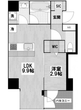 物件○○の間取り図