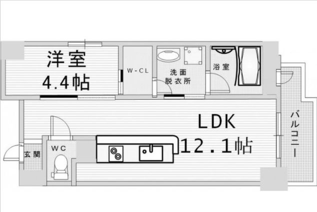 物件○○の間取り図