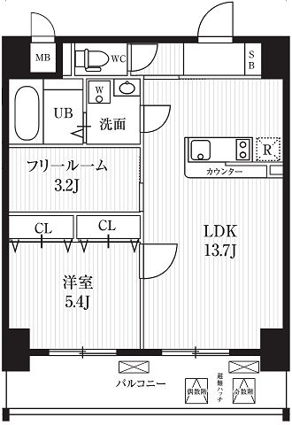 物件○○の間取り図