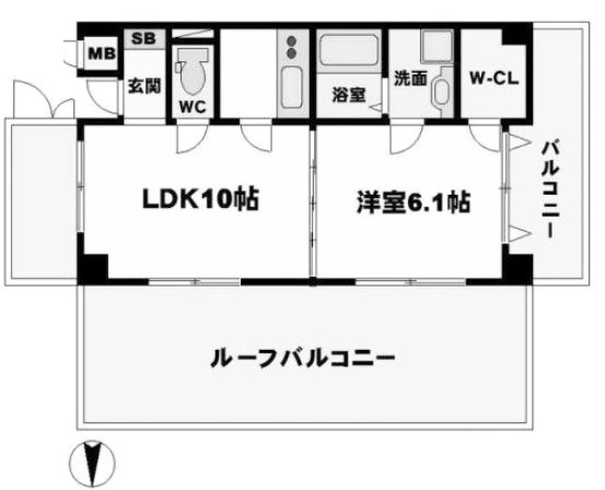 物件○○の間取り図