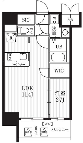 物件○○の間取り図