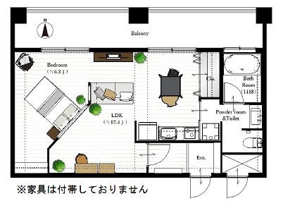 物件○○の間取り図