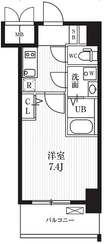 物件○○の間取り図