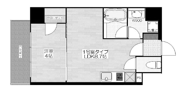 物件○○の間取り図