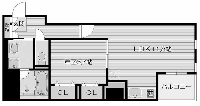 物件○○の間取り図