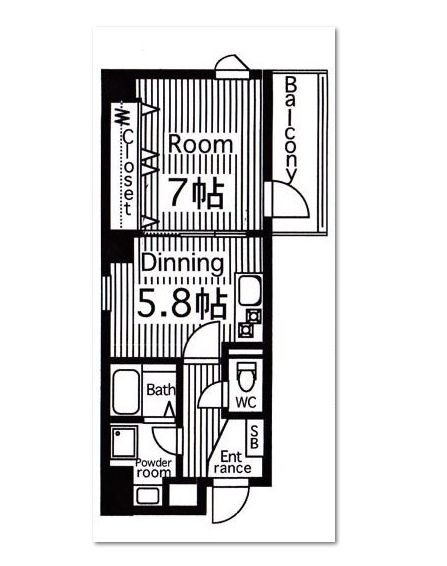 物件○○の間取り図