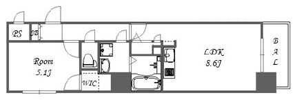 物件○○の間取り図