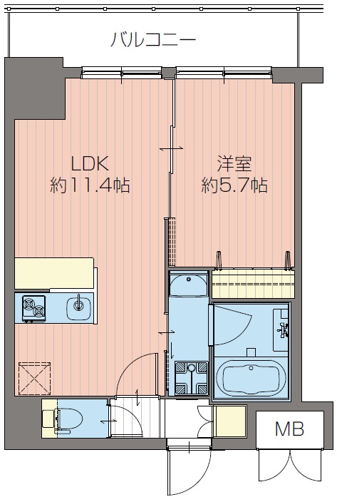 物件○○の間取り図